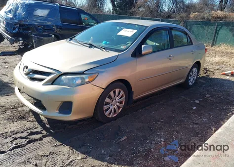 2012 Toyota Corolla Le from USA, damaged, VIN 5YFBU4EE0CP043594